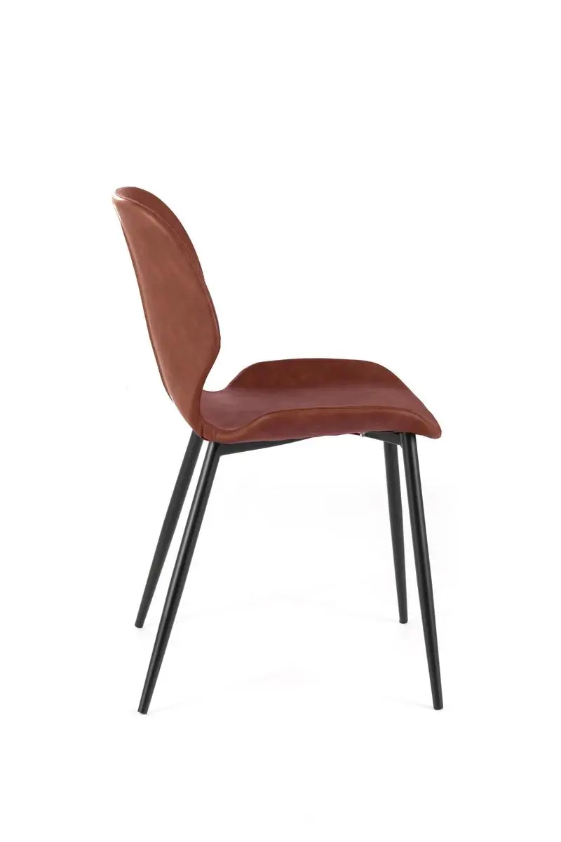 Sedia Pranzo Tiana In Soft-Touch Cuoio 4pz - immagine 3