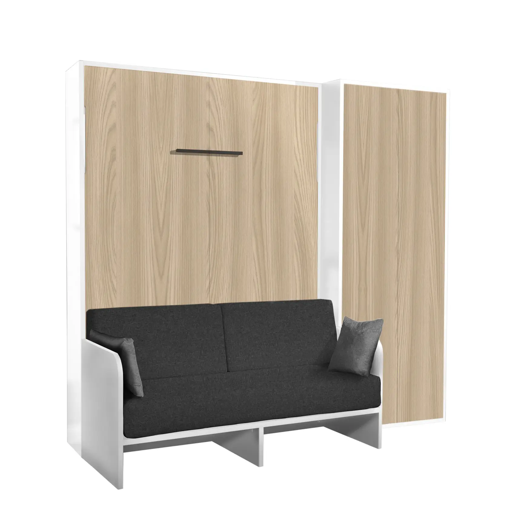 Letto a Scomparsa Verticale Singolo 90 - Set06S - immagine 6