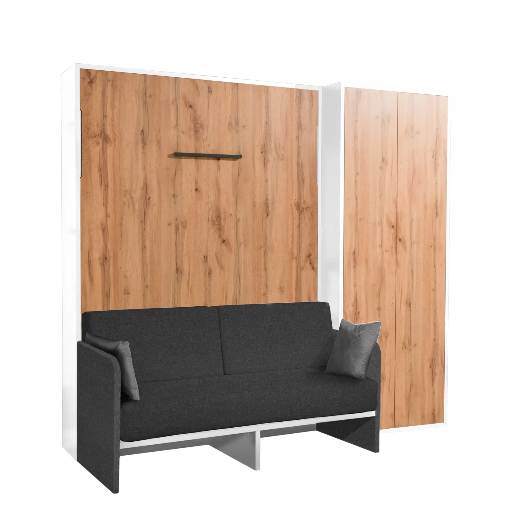 Letto a Scomparsa Verticale Singolo 90 - Set06S - immagine 7