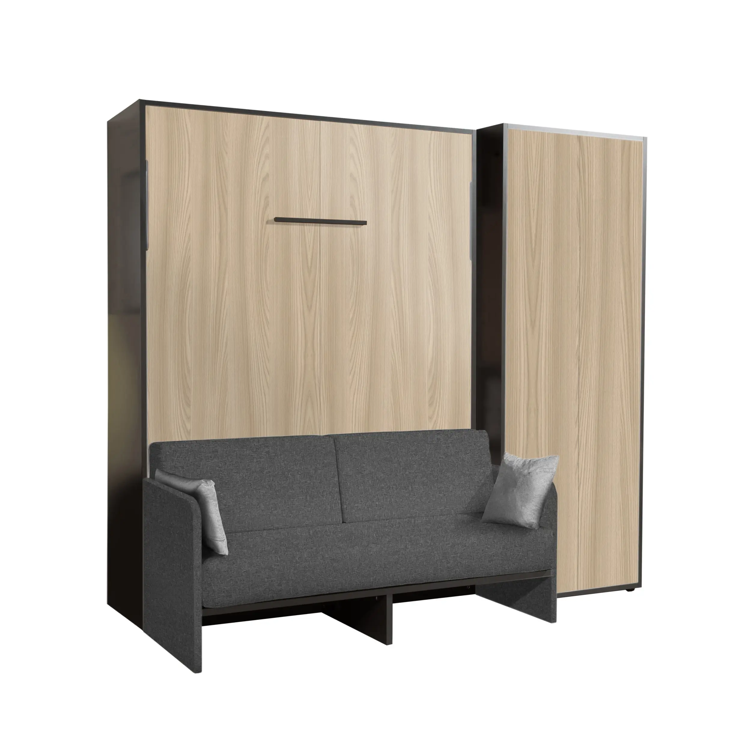 Letto a Scomparsa Verticale Singolo 90 - Set06S - immagine 11