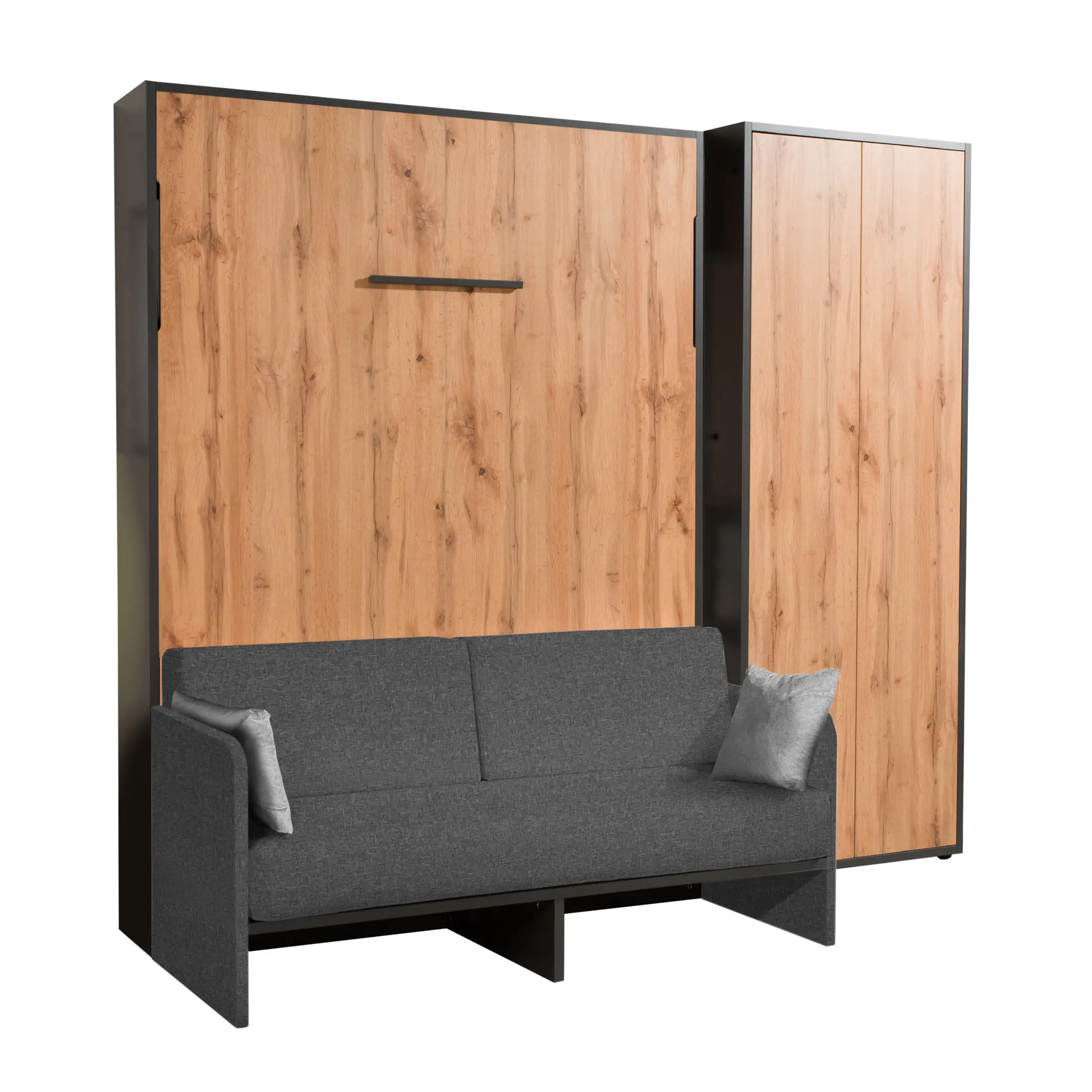 Letto a Scomparsa Verticale Singolo 90 - Set06S - immagine 12