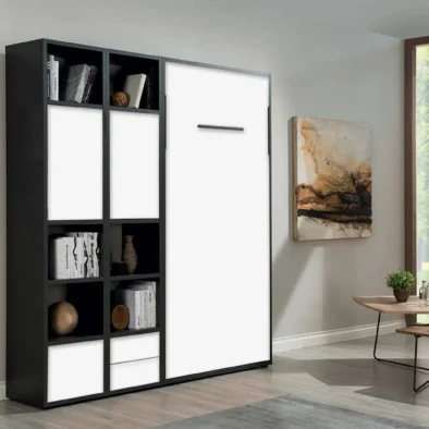 Letto a Scomparsa Verticale 1 Piazza 1/2 120 - Set28P