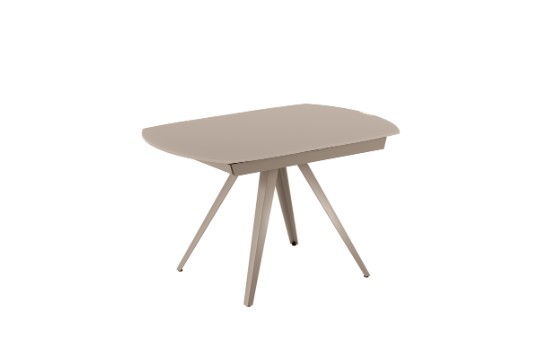 Tavolo Allungabile Vetro e Metallo KYOTO 90-180cm - immagine 2